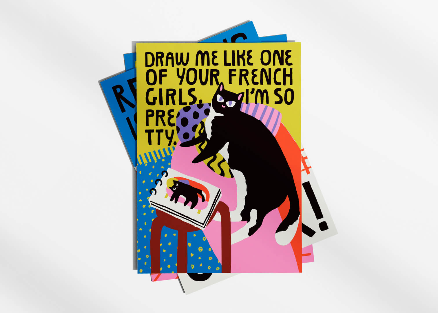 All Cats Are Beautiful - Posters &amp; Cards