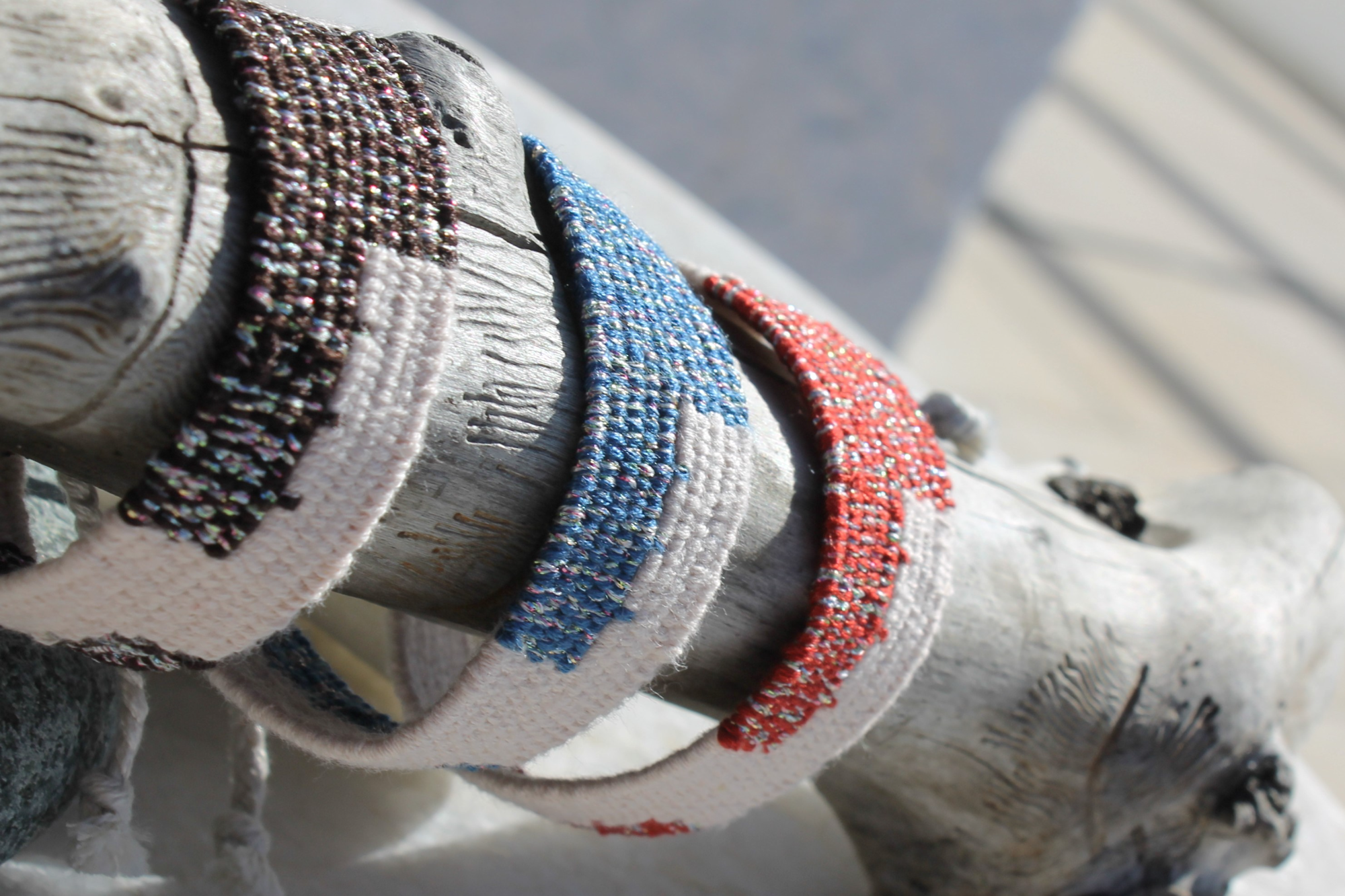 Handwoven bracelets - Υφαντά βραχιόλια