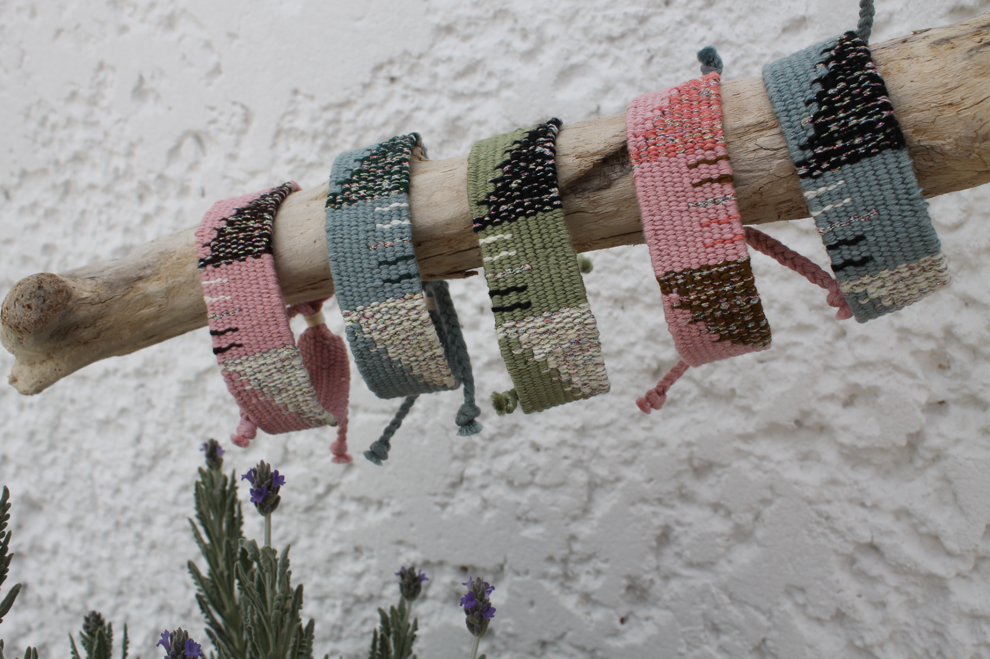 Handwoven bracelets - Υφαντά βραχιόλια