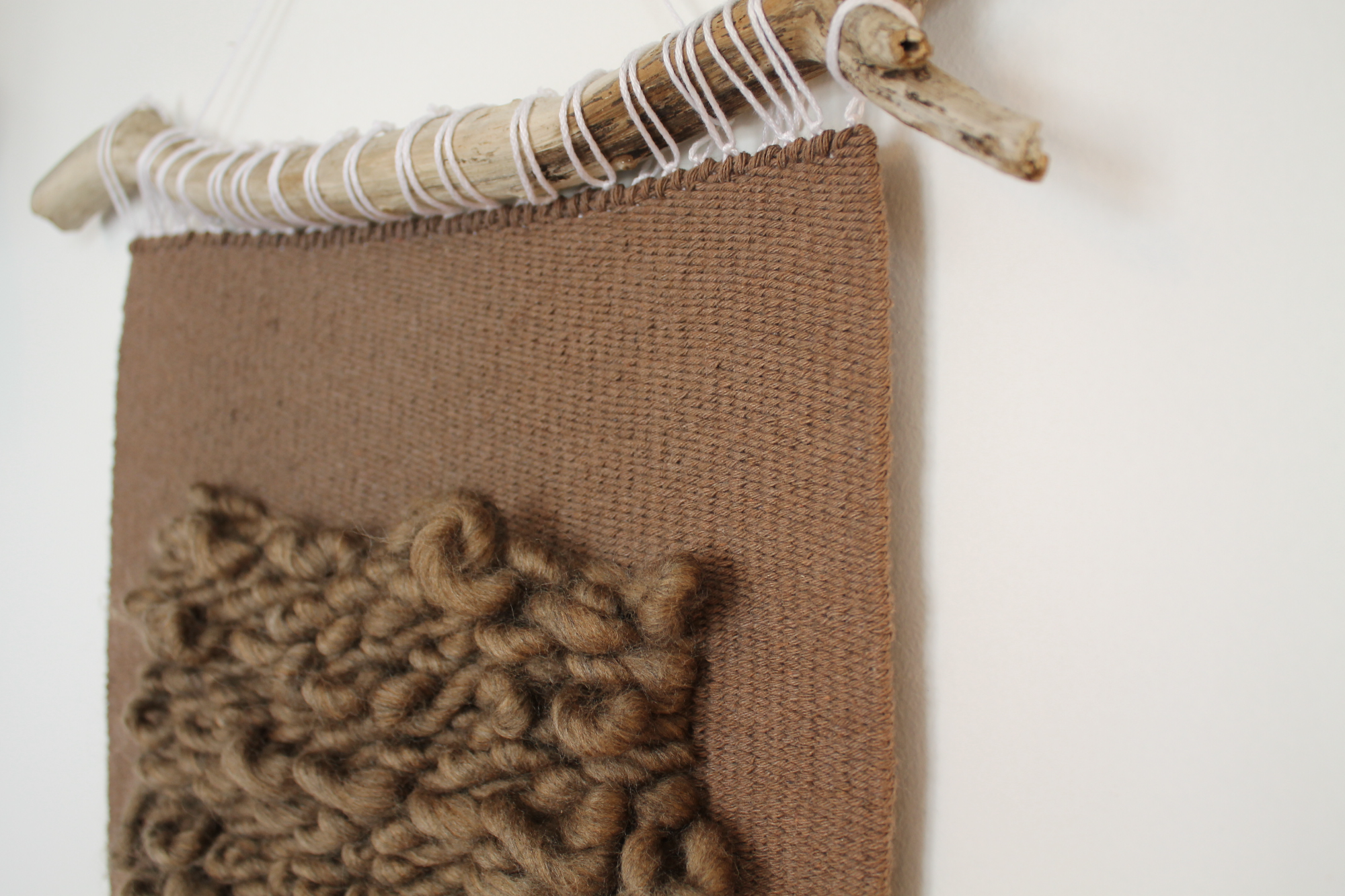 Handwoven wall hanging tapestry