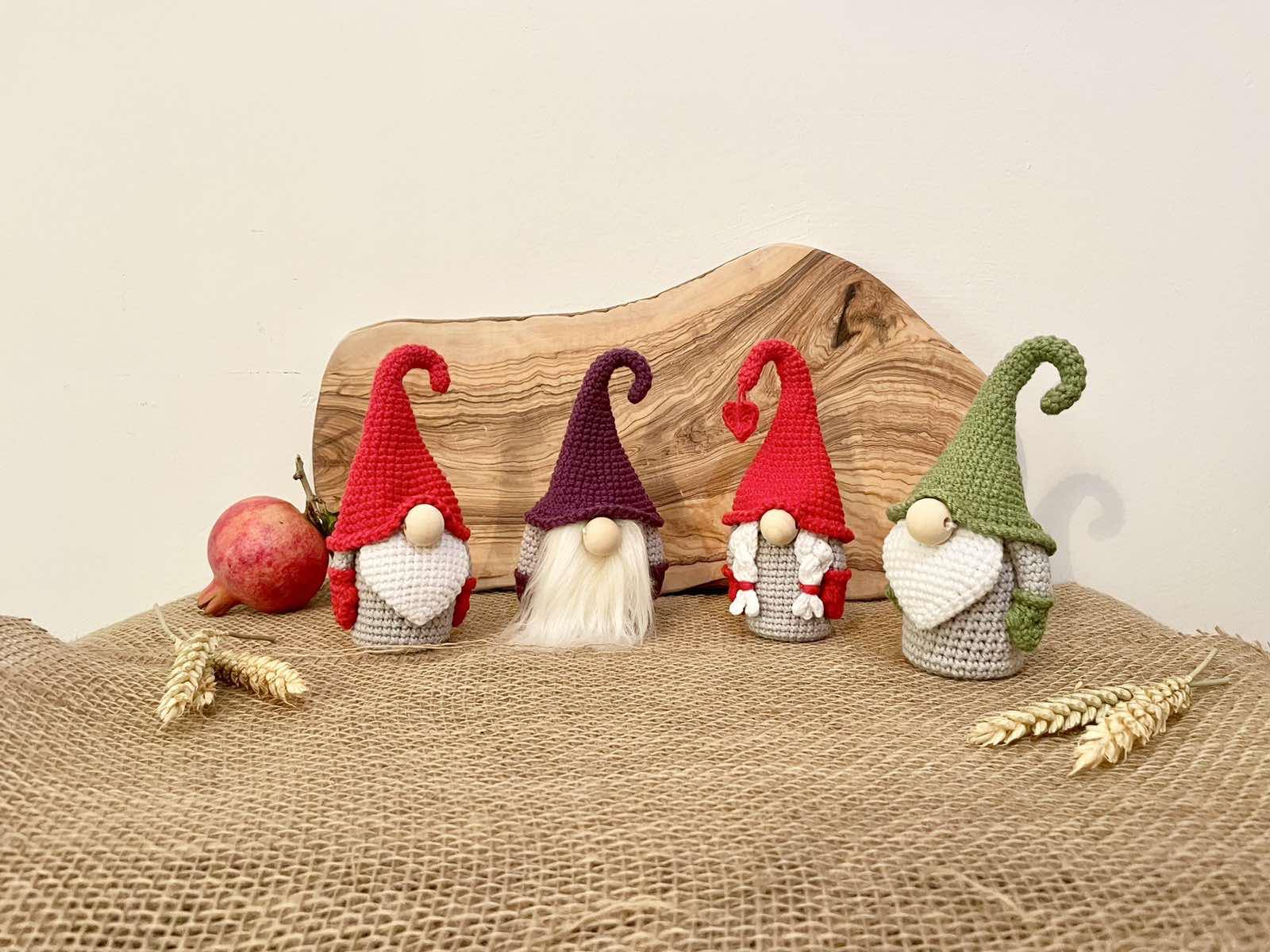 Crochet Gnome Family &#127877;&#127876;✨