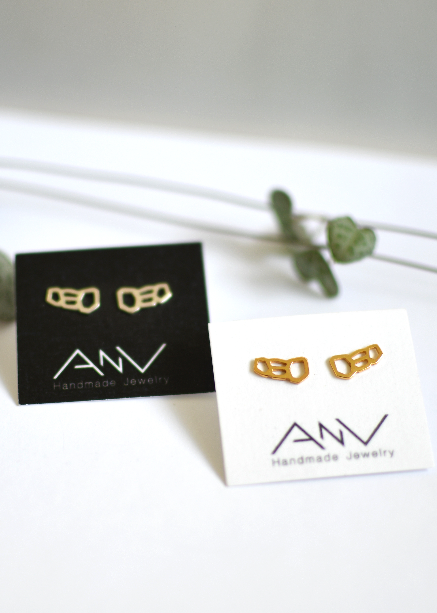 Three steps σκουλαρίκια