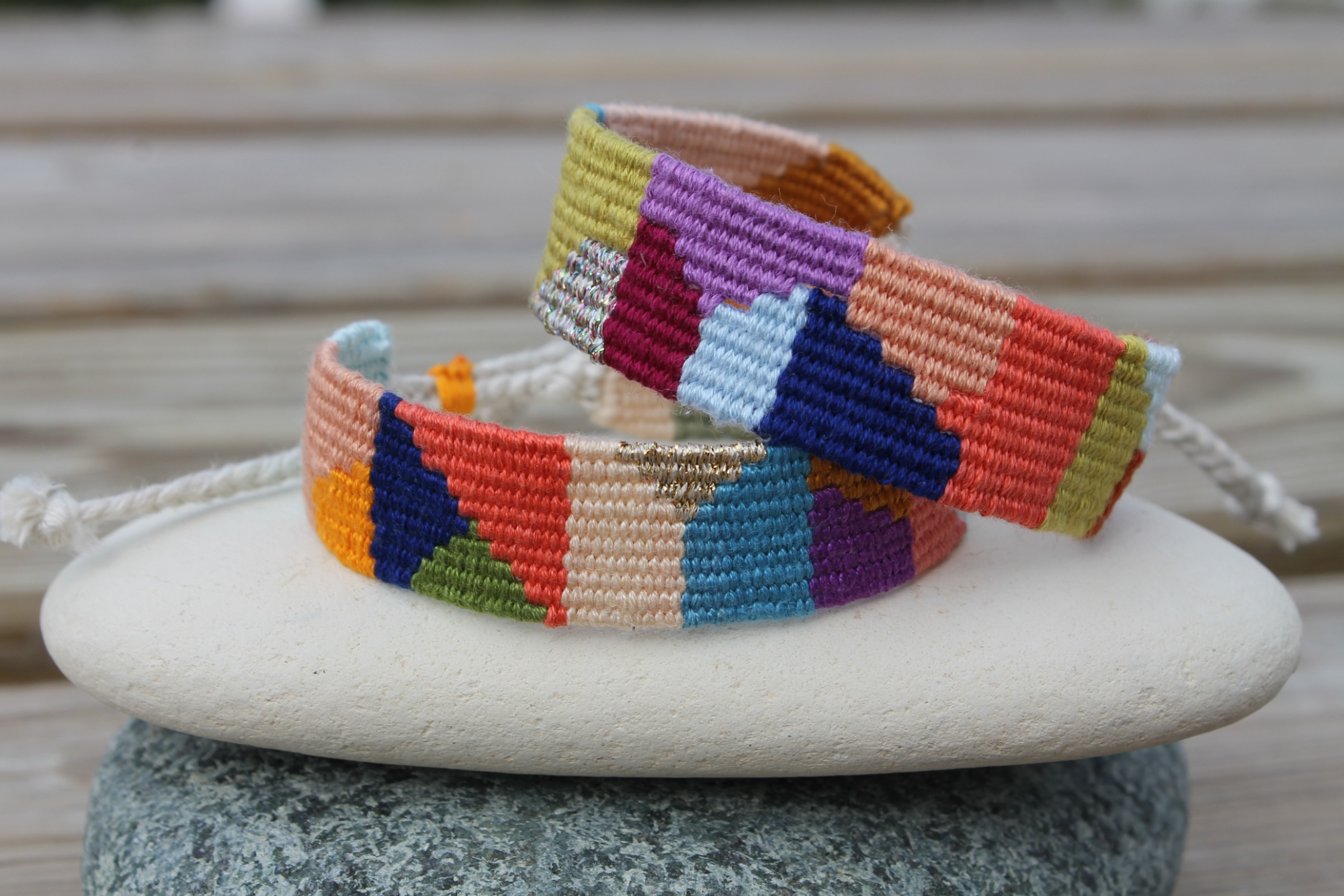 Handwoven bracelets - Υφαντά βραχιόλια