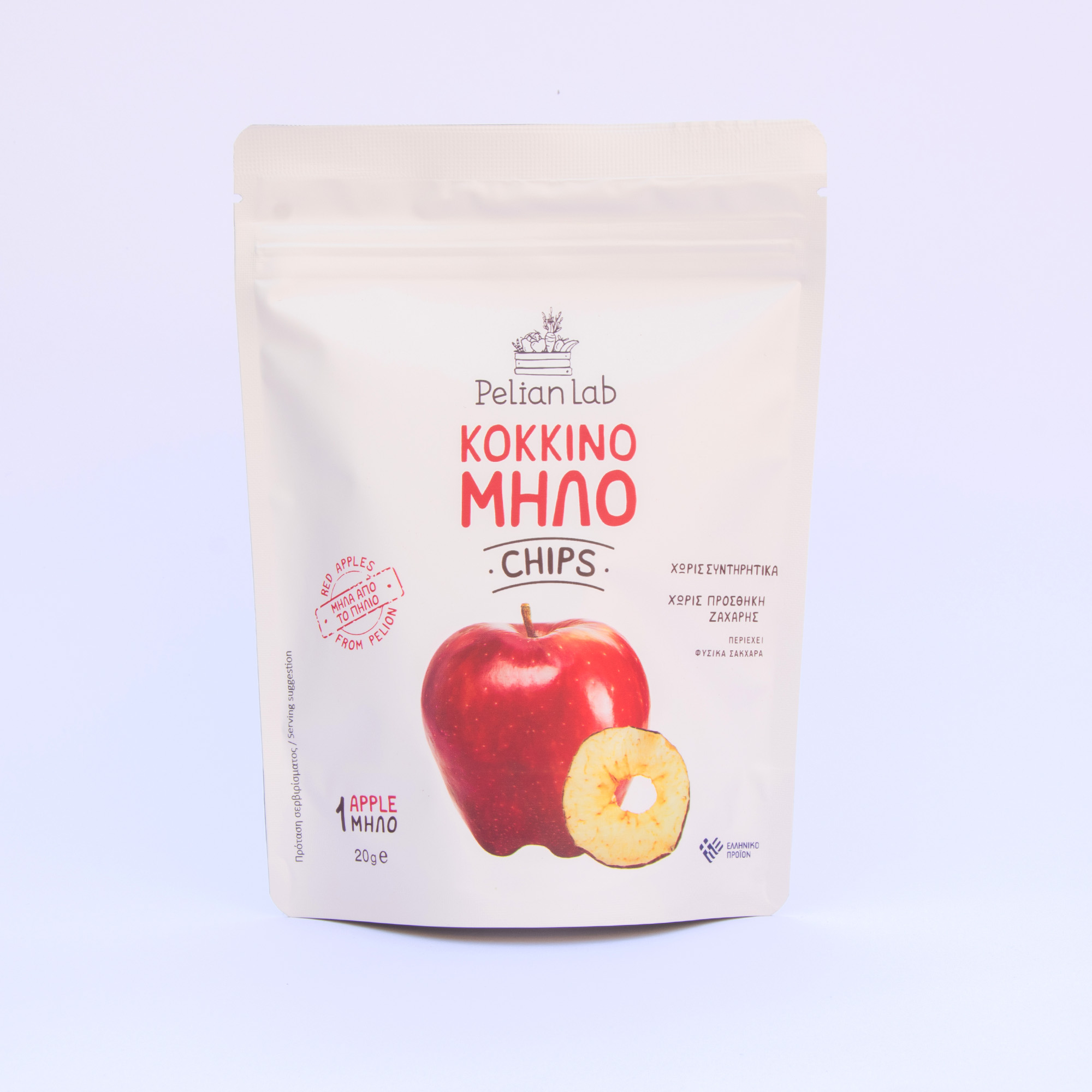 Κόκκινο Μήλο Chips