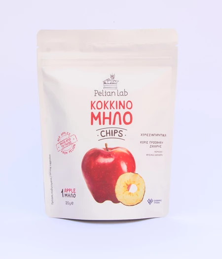 CHIPS ΚΟΚΚΙΝΟ ΜΗΛΟ - PELIAN LAB