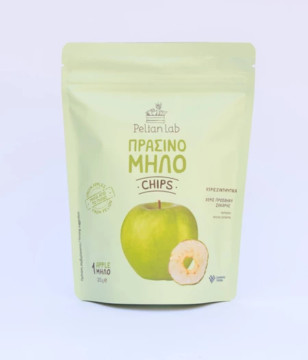 CHIPS ΠΡΑΣΙΝΟ ΜΗΛΟ - PELIAN LAB