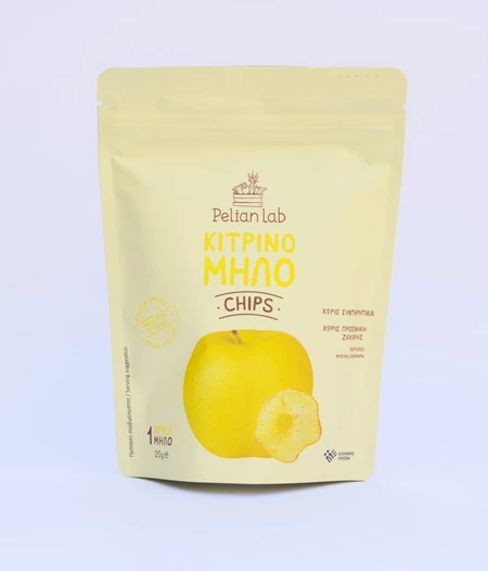 CHIPS ΚΙΤΡΙΝΟ ΜΗΛΟ - PELIAN LAB