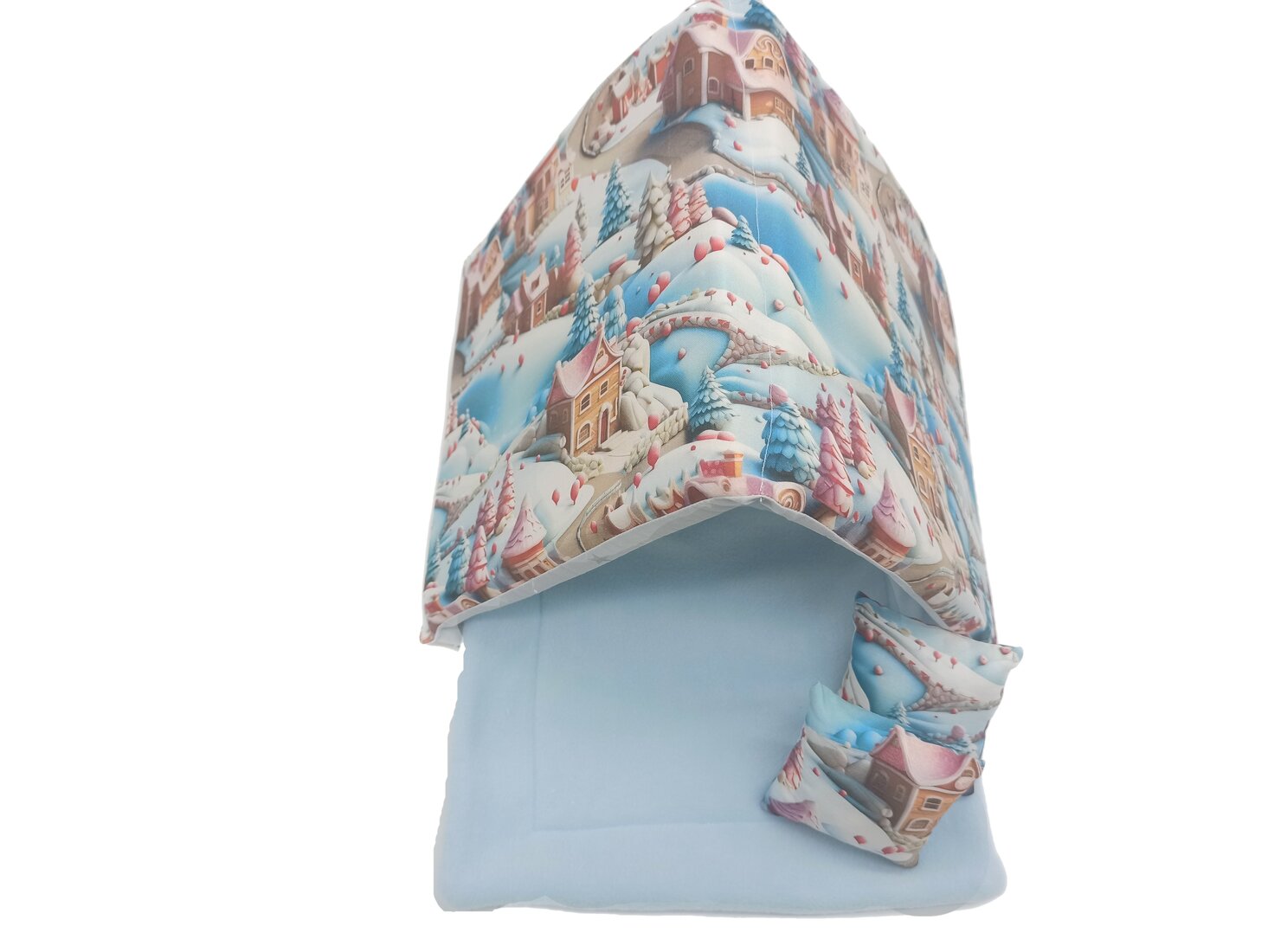 Χριστουγεννιάτικη σκηνή για ινδικό χοιρίδιο και σκαντζόχοιρο