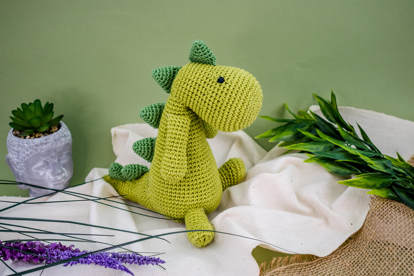 Cuddle doll "Dino"