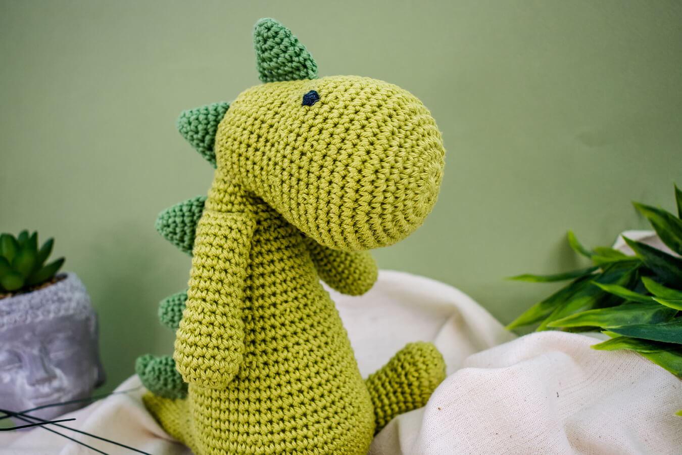 Cuddle doll "Dino"