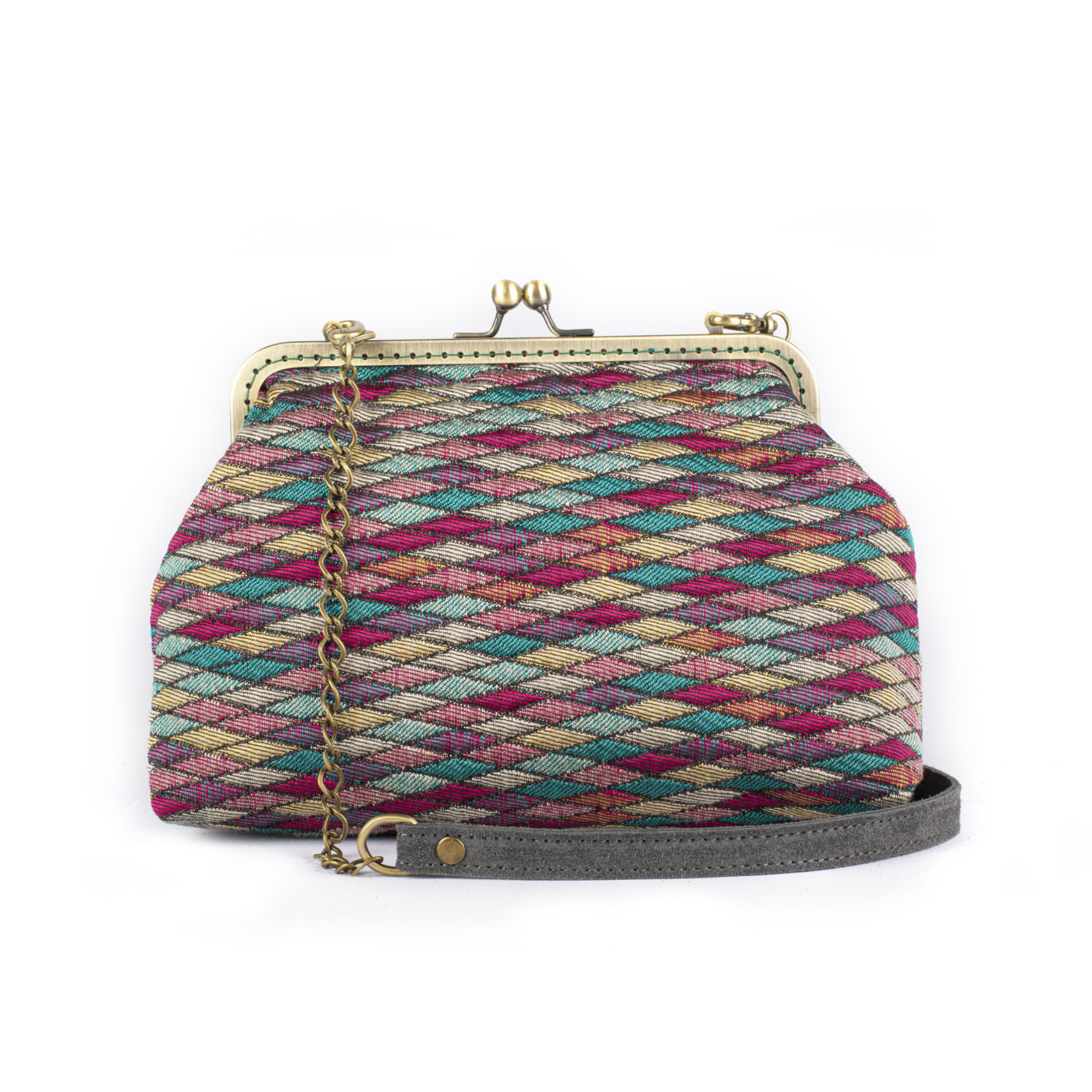 Πολύχρωμo clutch 