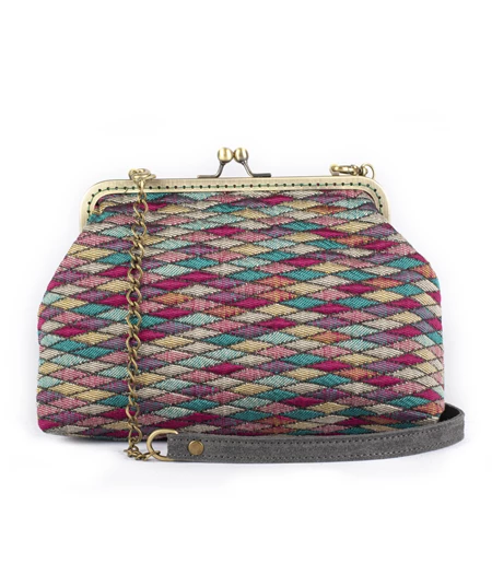 Πολύχρωμo clutch