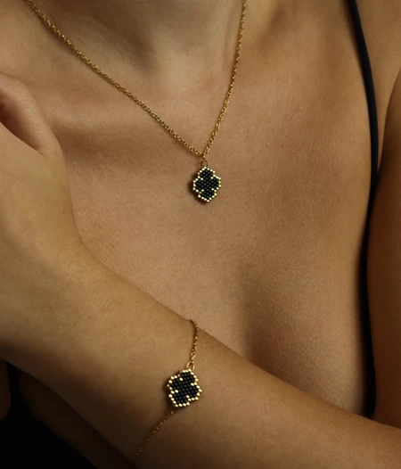 Brielle Mini • Handmade Beaded Necklace