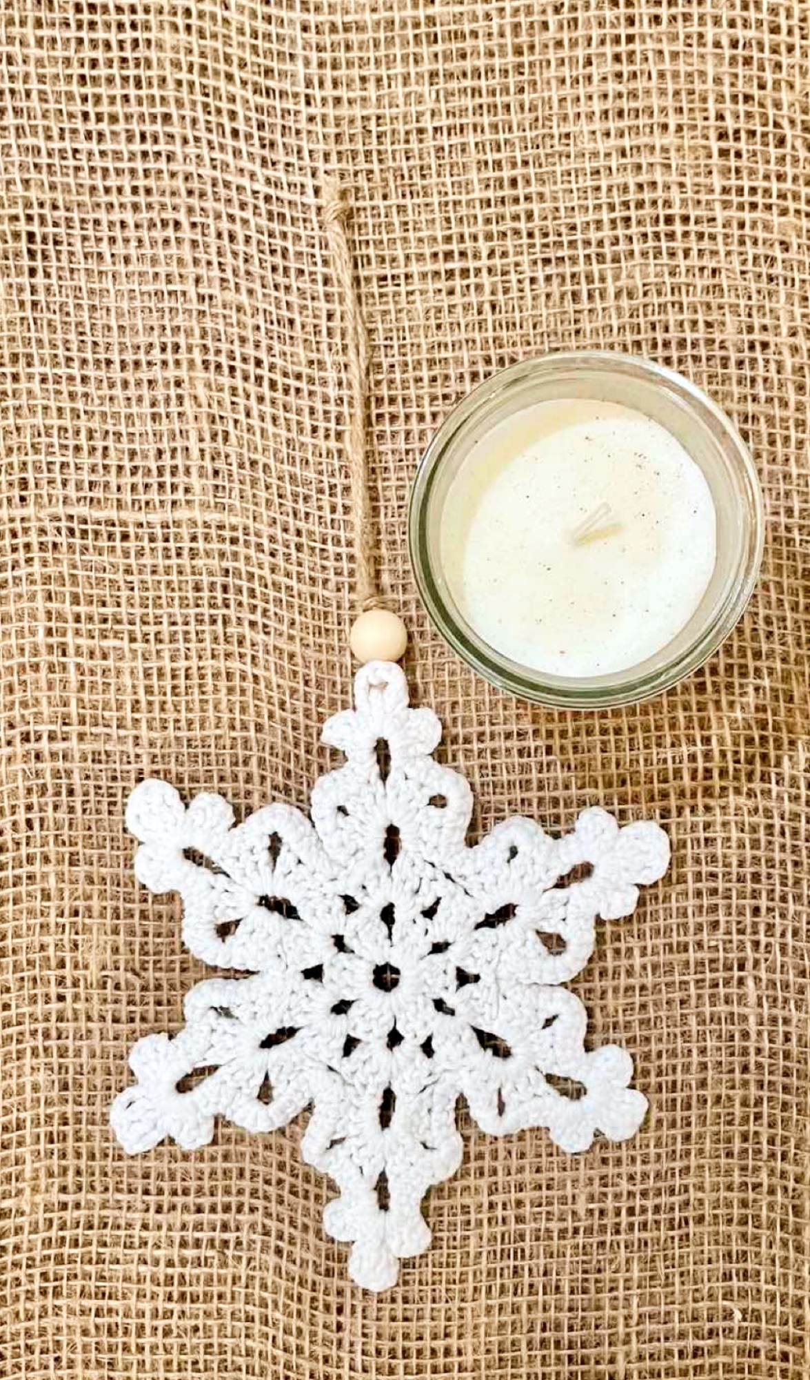 Crocheted Snowflake Ornament: The Snow that Never Melts and Never Chills! ❄️&#129526;✨