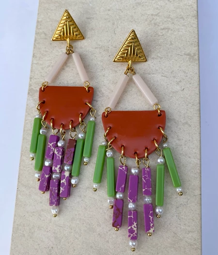 Bohemian Goddess earrings
