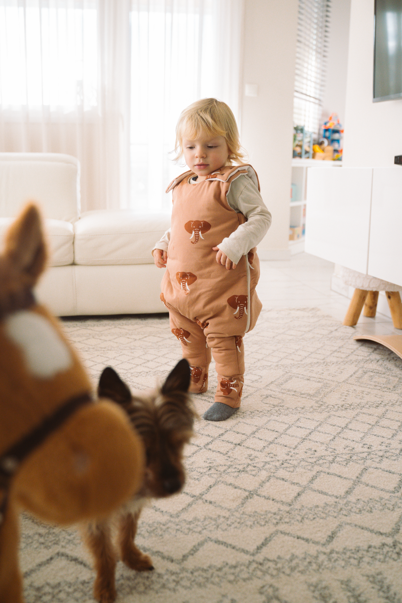 winter sleeping bag Apricot elephant 2.5tog 