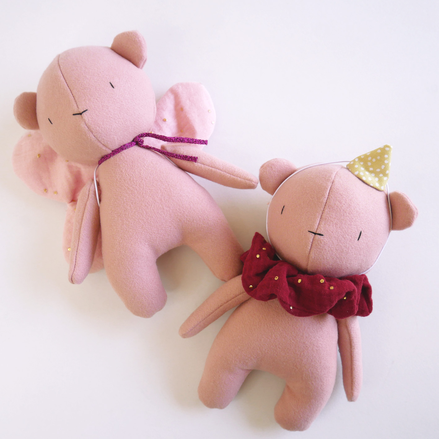  Tiny Wanderers  Ροζ Αρκουδίτσα 