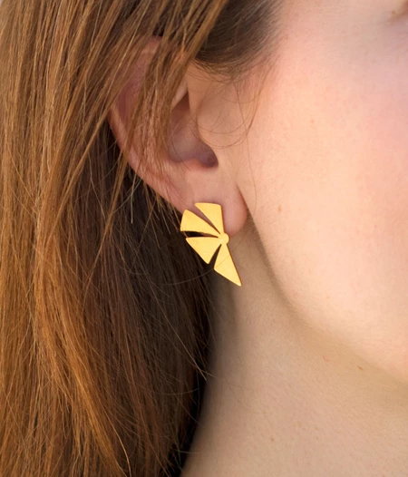 'Half Heart' earrings