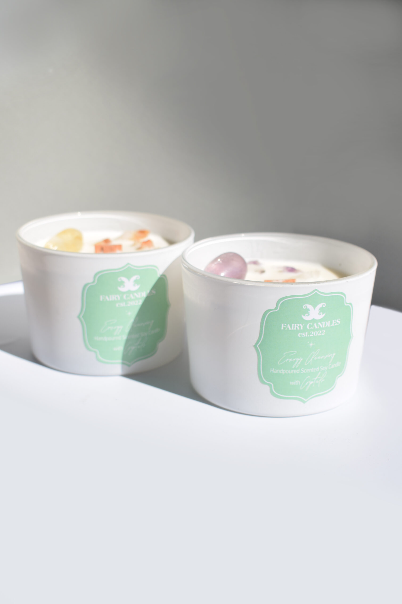 Mini crystal candles