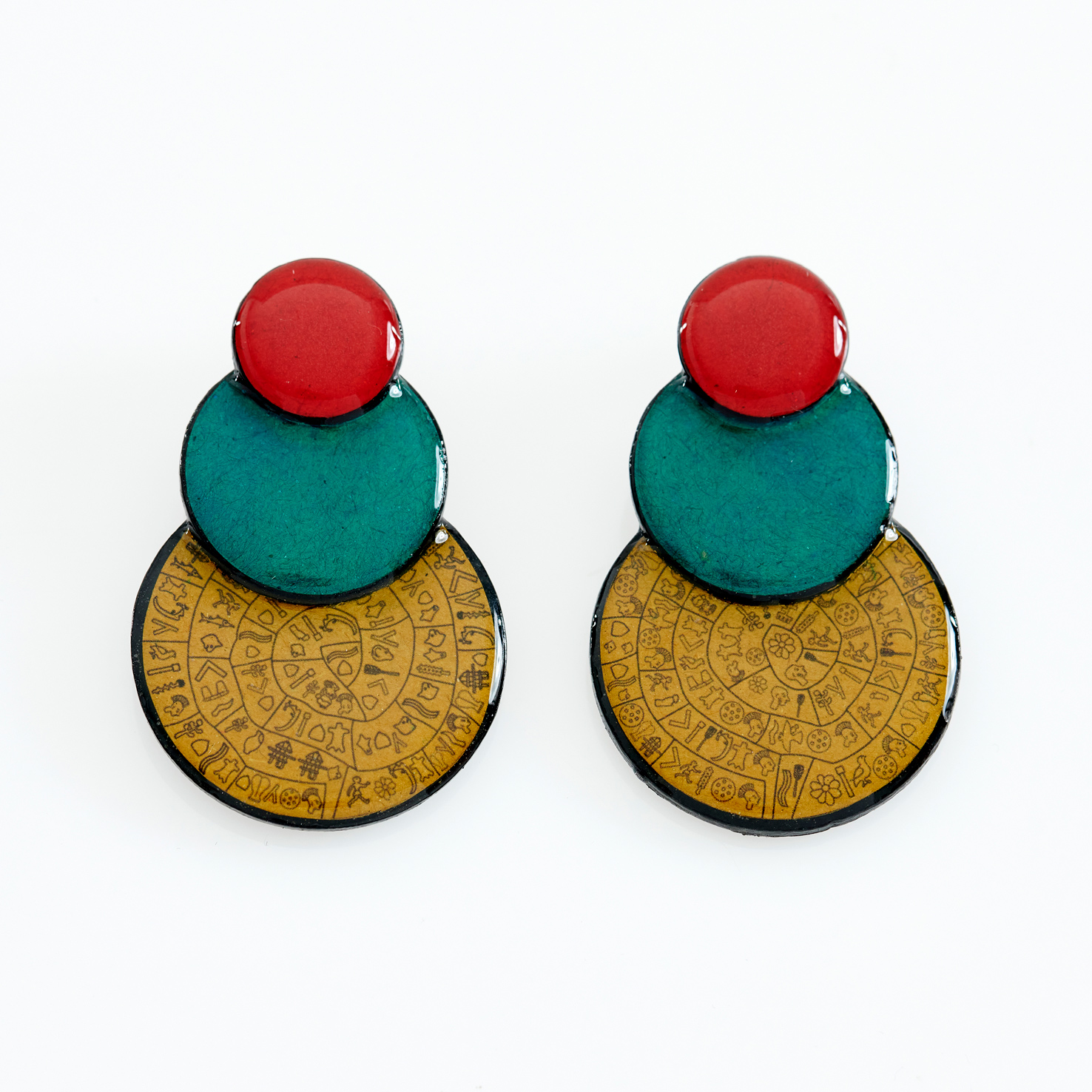 EARRINGS SYNTHESIS OF CIRCLES