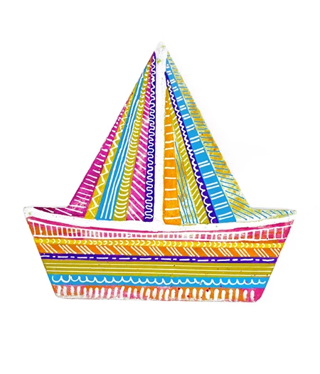 Βoats for wall decoration