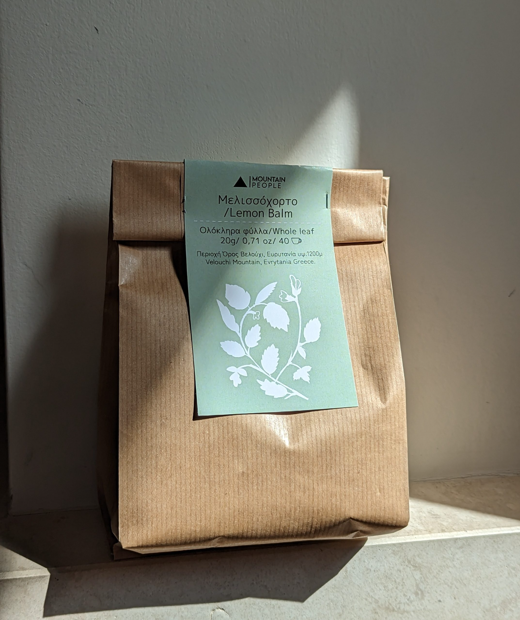 Μελισσόχορτο (ολόκληρα φύλλα) 20γρ.