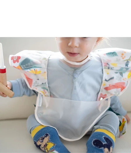 Colorful spring waterproof bib