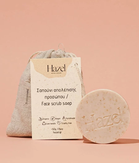 Face scrub soap