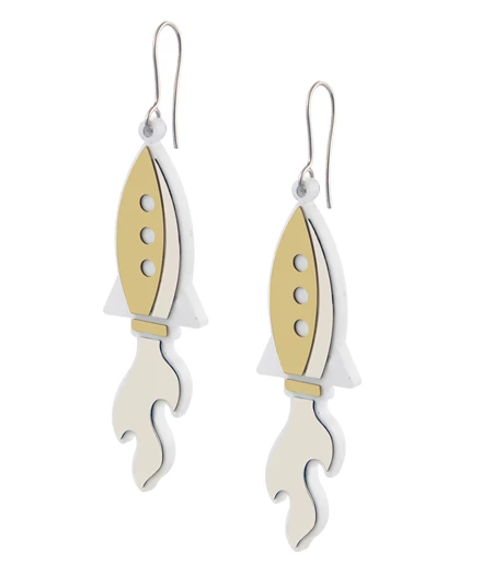 “Rocket” Statement Earrings
