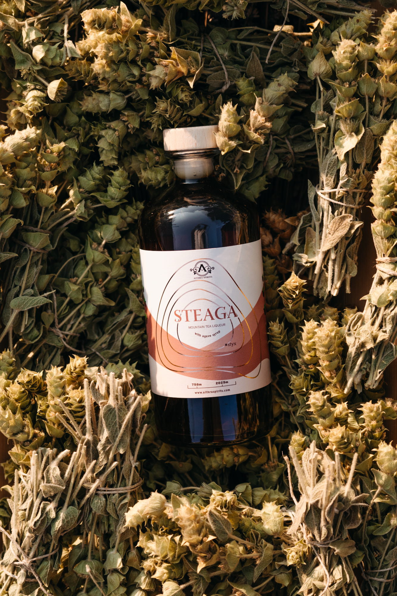 STEAGA - Greek Mountain Tea liqueur 700ml