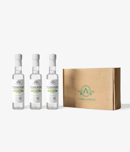 GIFT BOX OF ORGANIC TSIPOURO HALITE (ΑΛΙΤΗΣ)