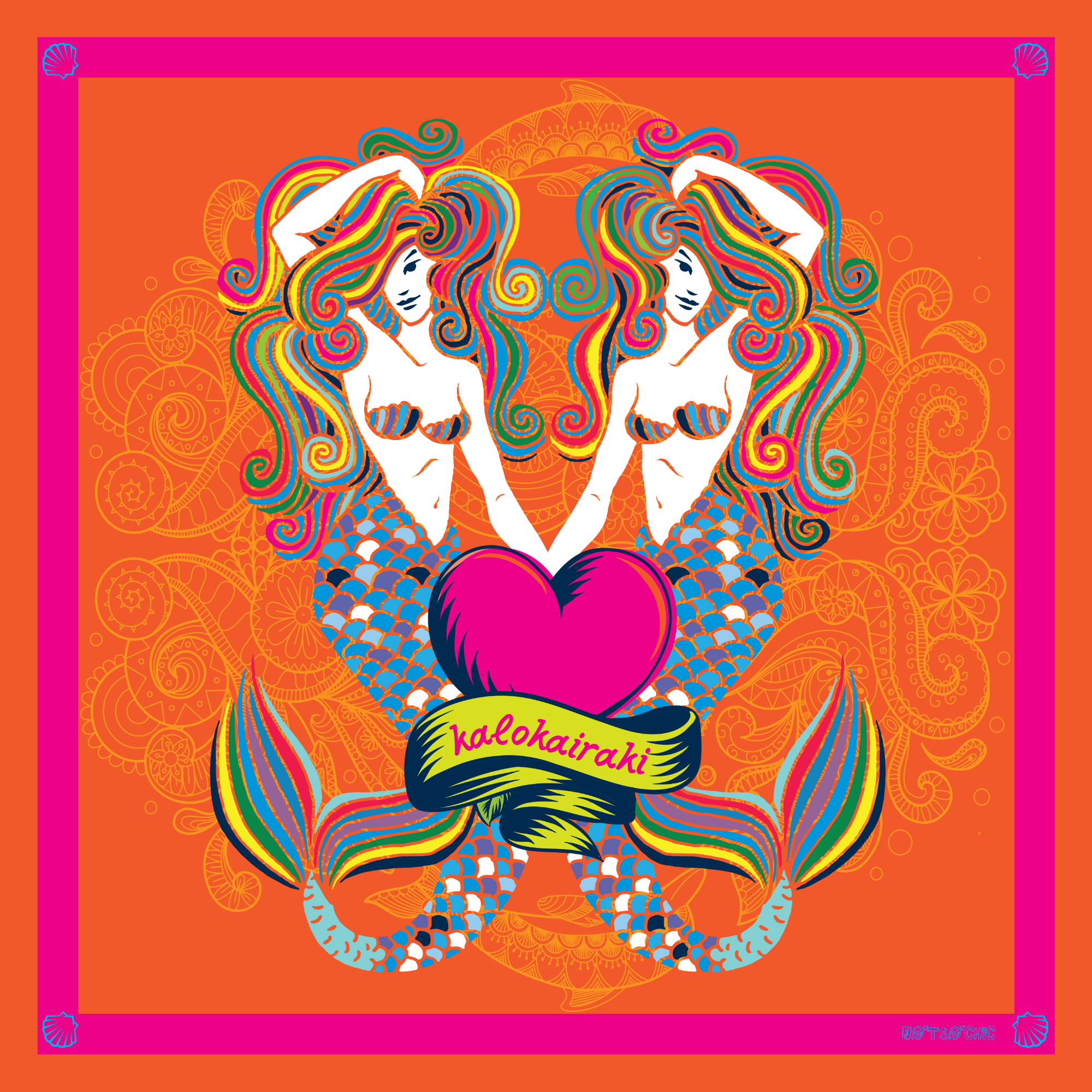 Giant Scarf – Foulard “Kalokairaki”