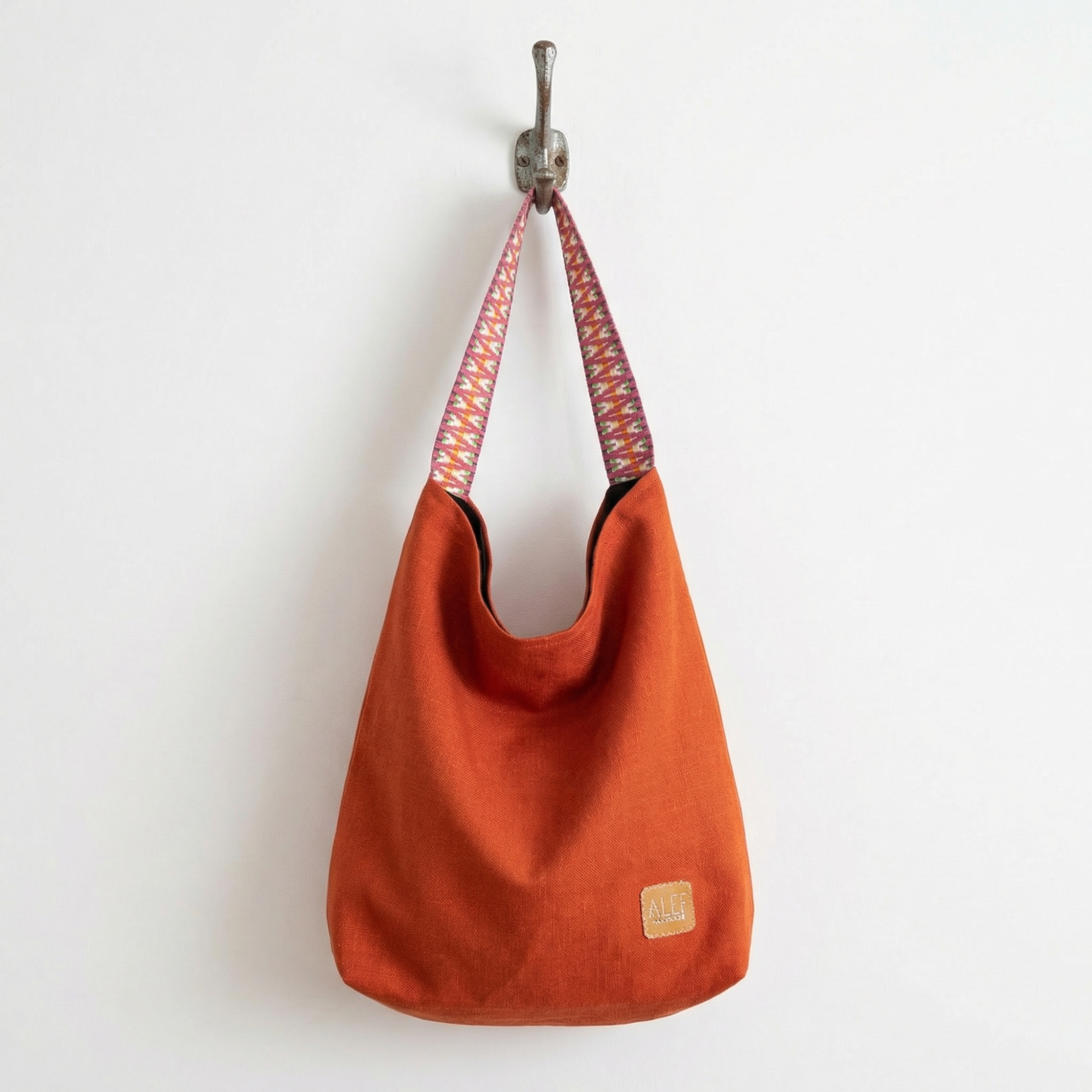 The City Shoulder Bag in Pumpkin Orange!