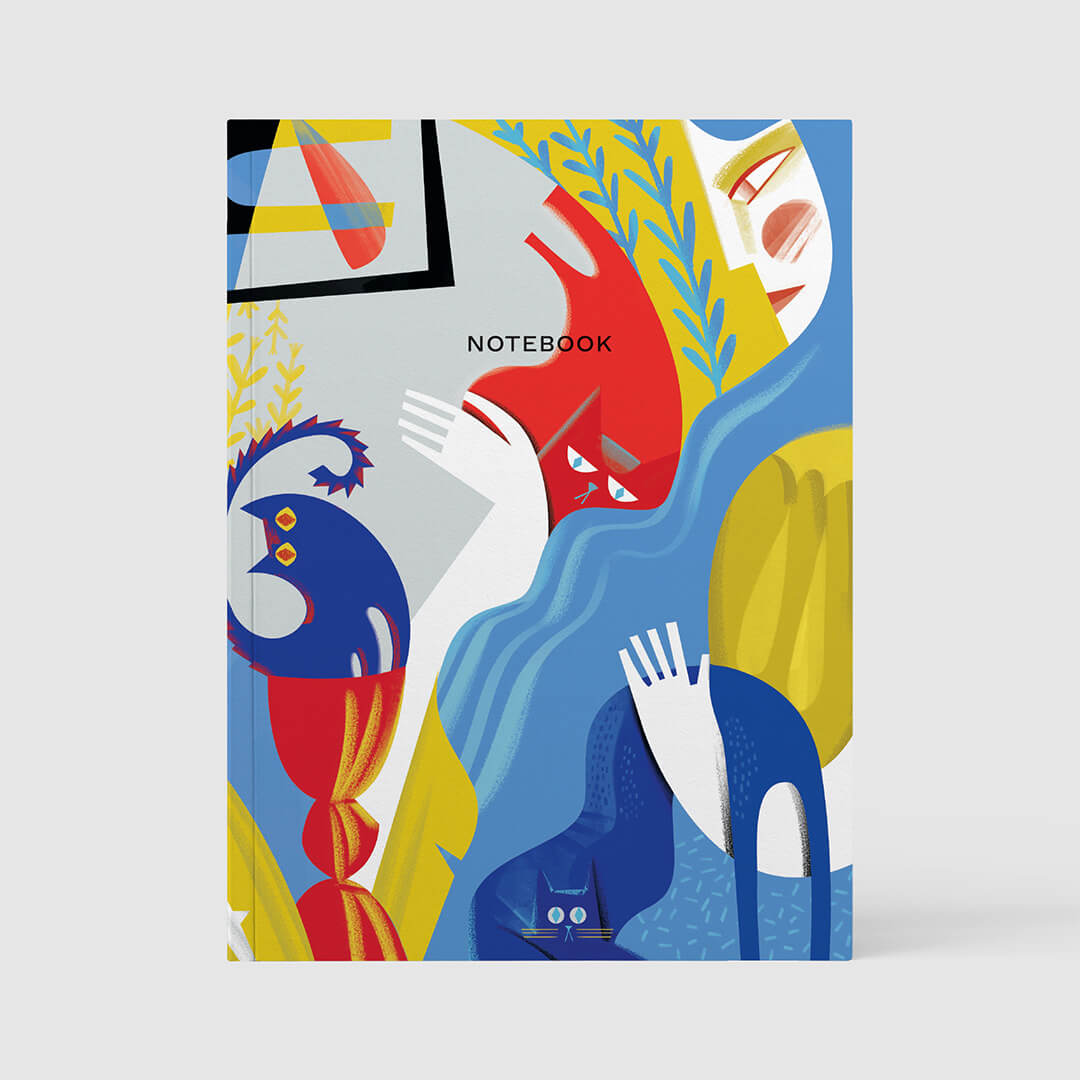 Notebooks: Jungle of Cats / Sloths / Lemurs