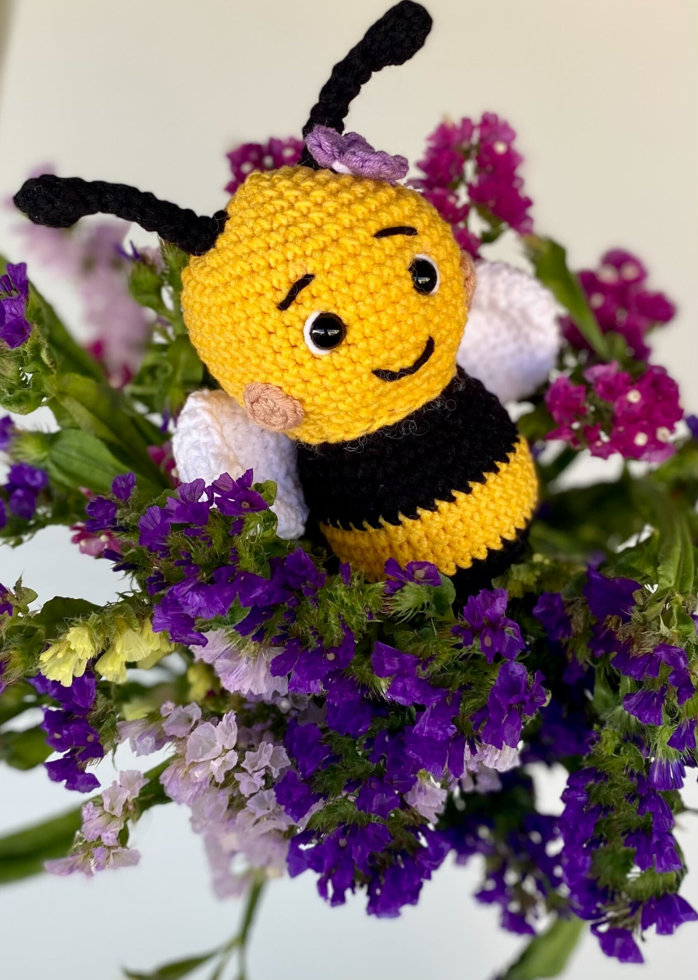 &#127804; Χειροποίητο Πλεκτό Παιχνίδι Μέλισσα &#128029;