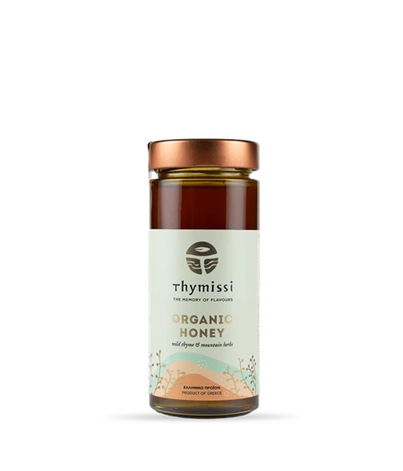 Βιολογικό Μέλι Κρήτης με θυμάρι & άγρια βότανα 