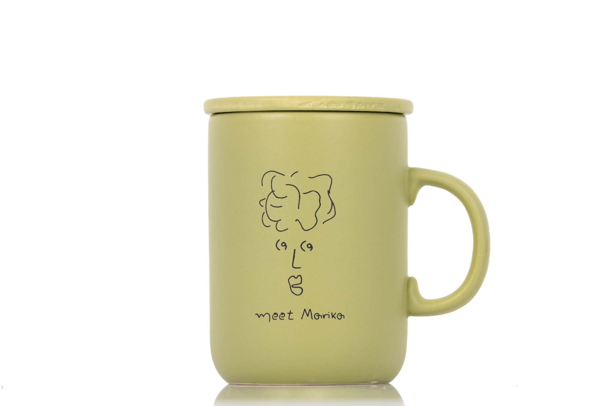 Κεραμική κούπα με σουβέρ καπάκι