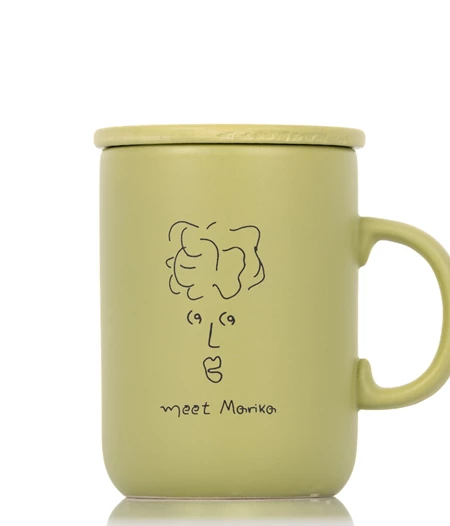 Κεραμική κούπα με σουβέρ καπάκι