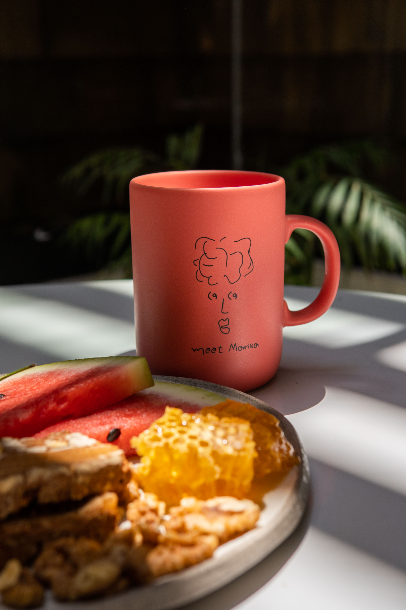 Κεραμική κούπα με σουβέρ καπάκι