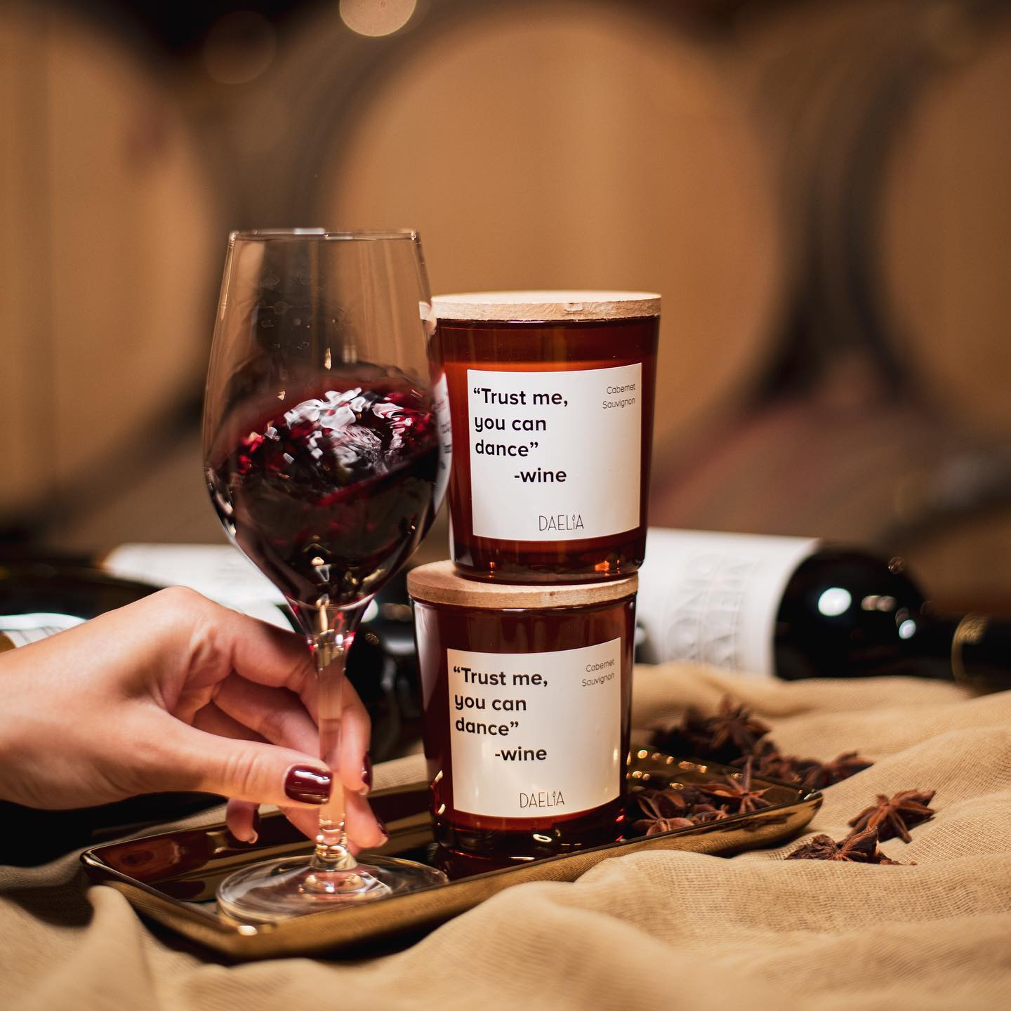 Trust me you can dance. -wine