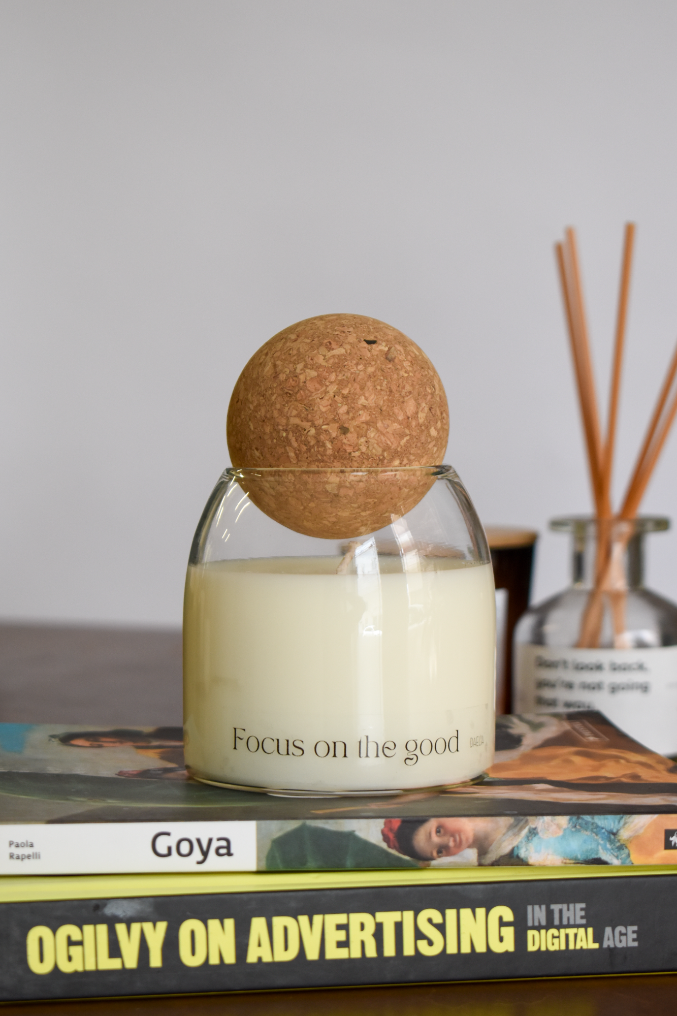 Focus on the Good - Anniversary Candle 