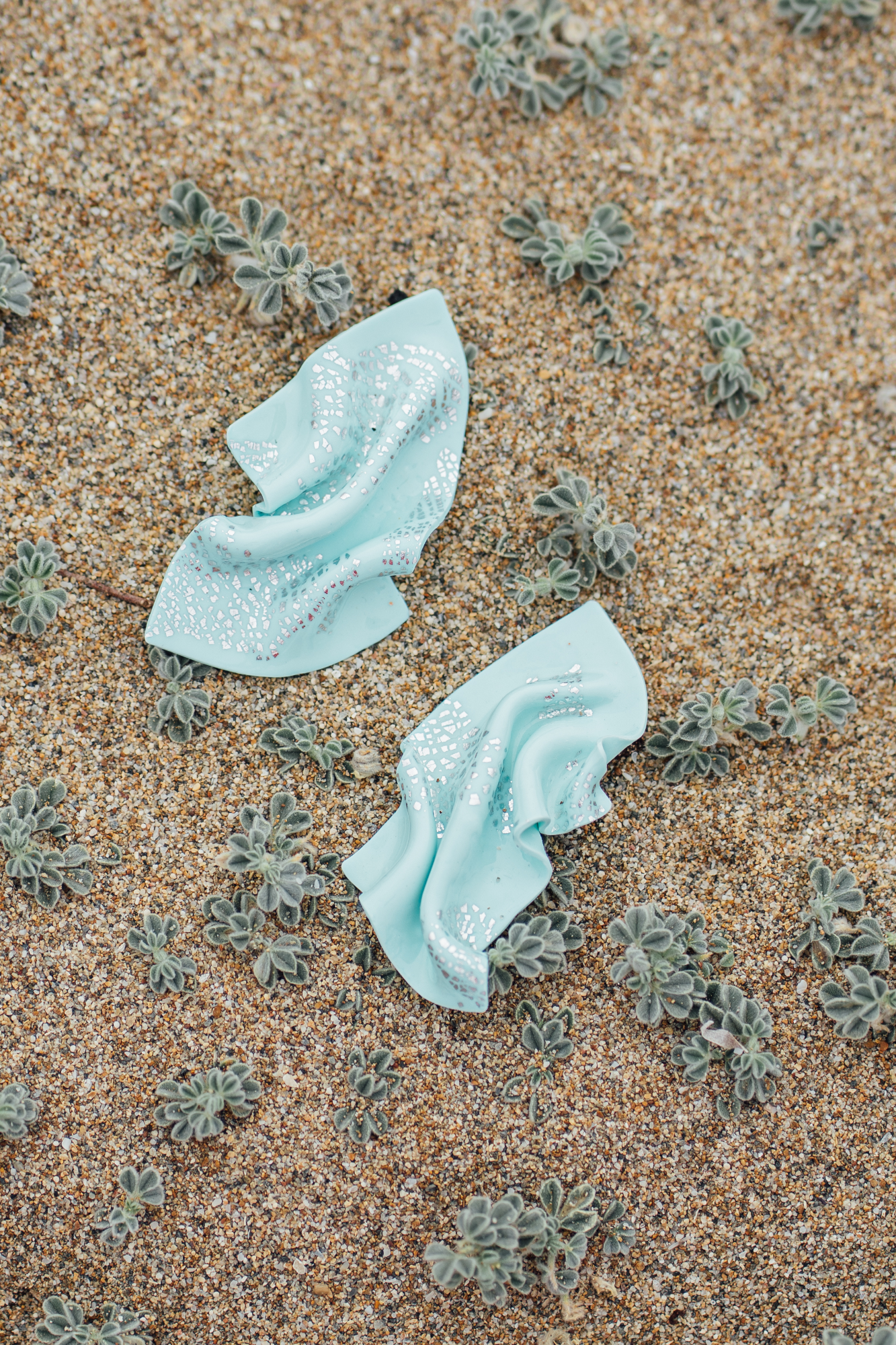 Θ-έρως Mint Summer Earrings