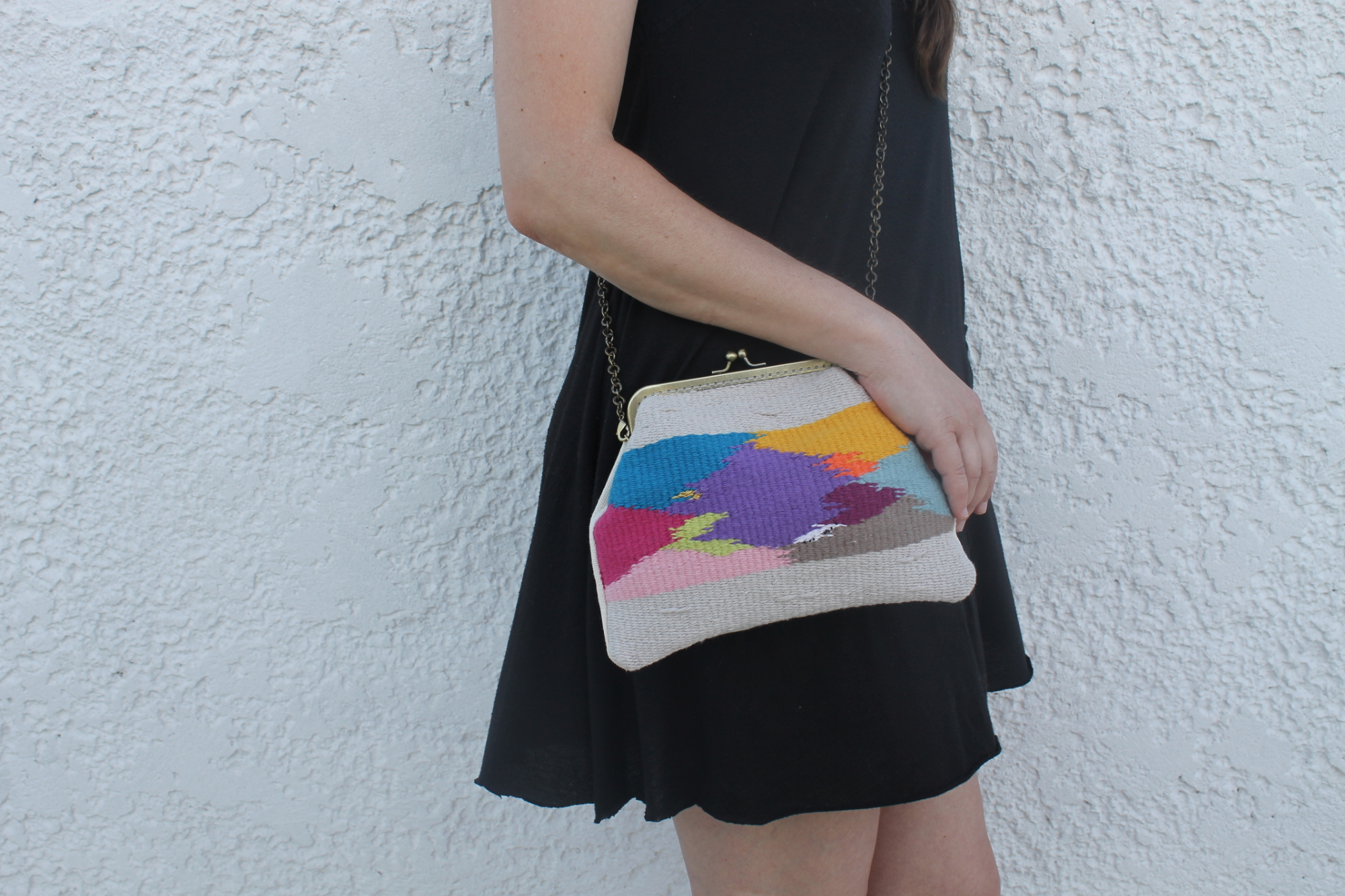 Handwoven bag - one unique piece