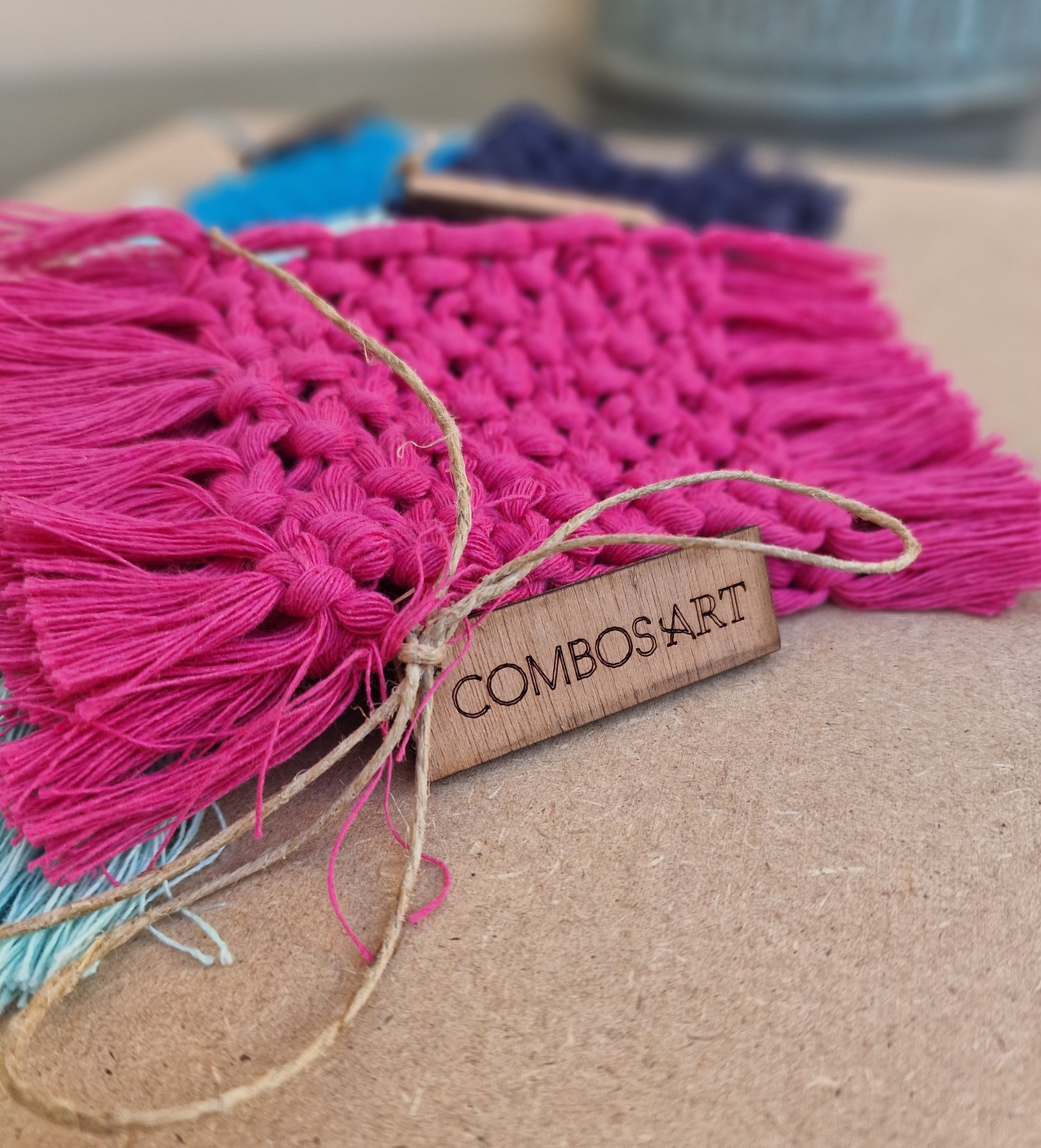 Σουβέρ μακραμέ Joy