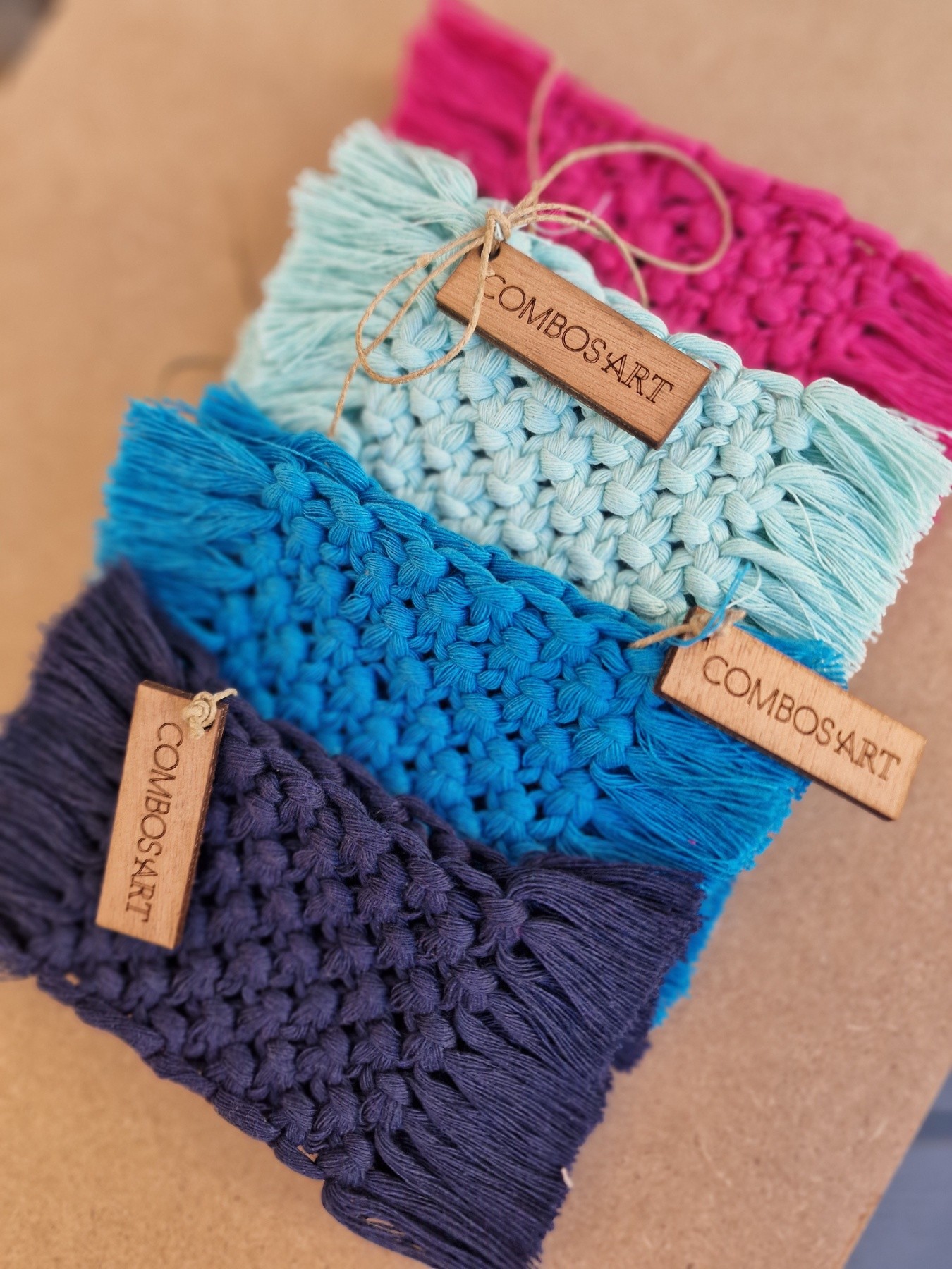 Σουβέρ μακραμέ Joy