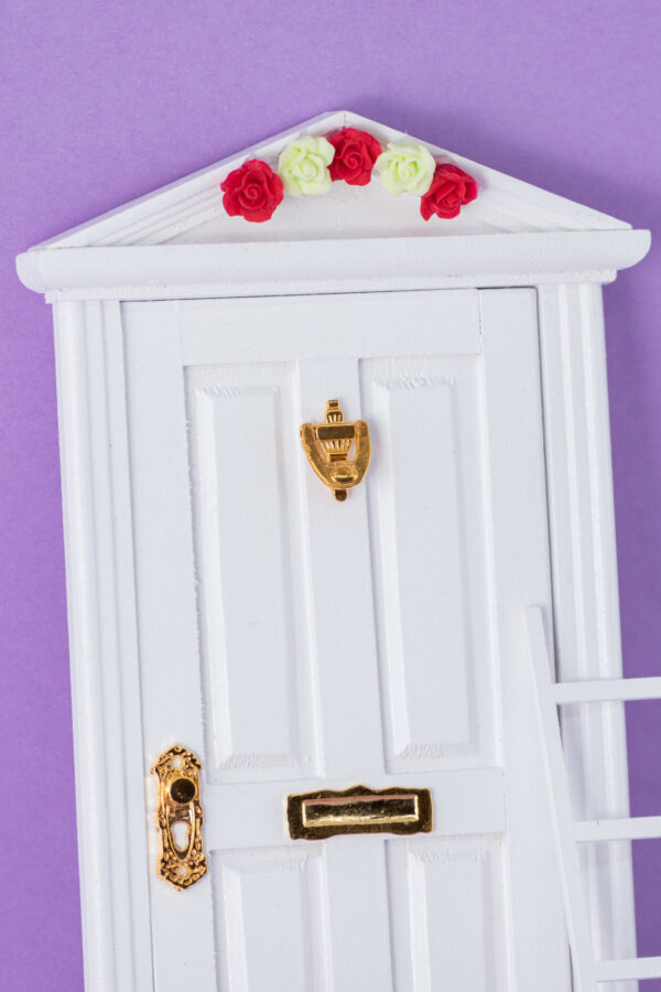 White Fairy Miniature  Door 1/12