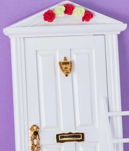White Fairy Miniature  Door 1/12