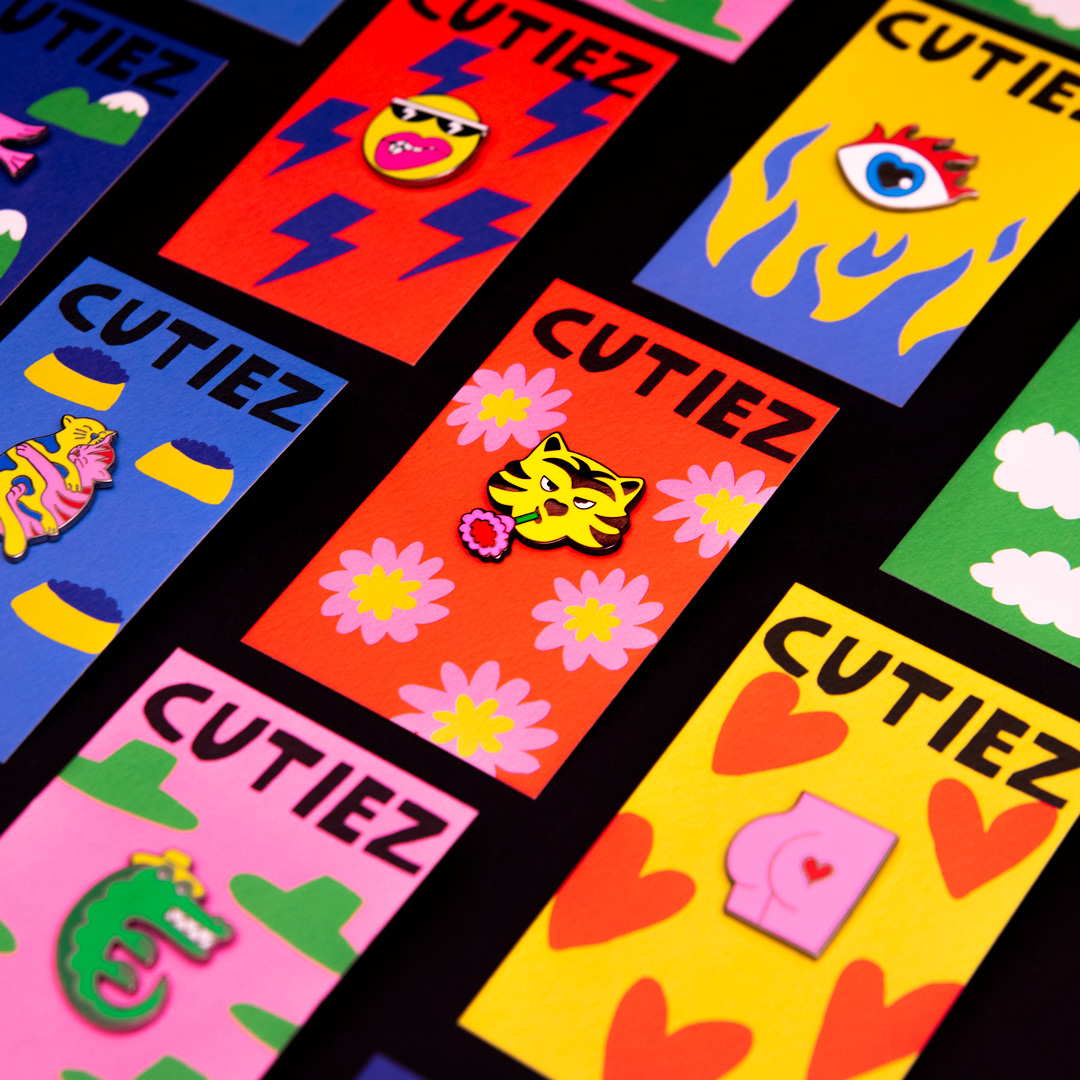 Cutiez Enamel Pins