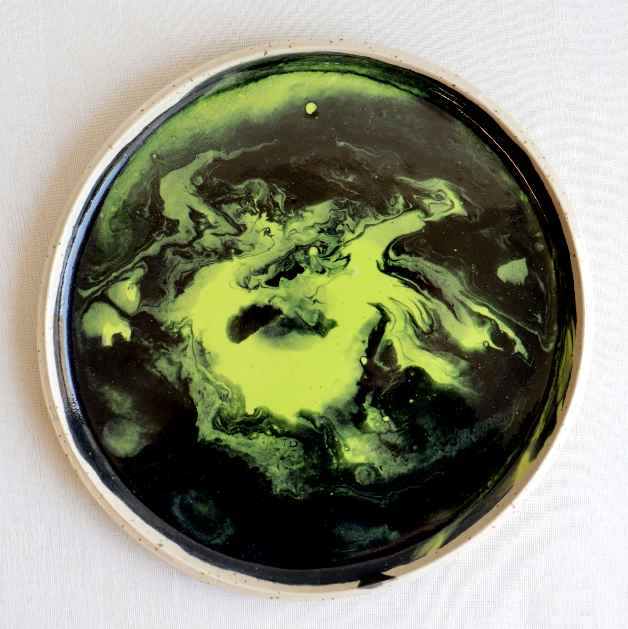 Cloudy waves κεραμικό πιάτο