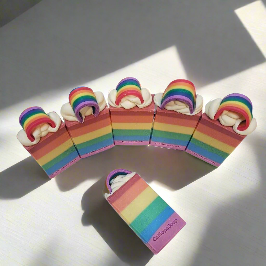 Rainbow  soap bar